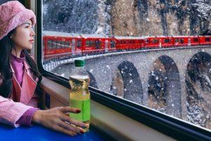 טיול יום ממילאנו עם מדריך לסנט מוריץ והאלפים השוויצריים כולל רכבת ברנינה האדומה credit to viator.com