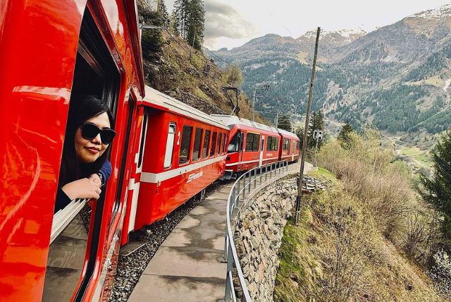 רכבת ברנינה ורכבת הקרחון ביום אחד ממילאנו credit to viator.com